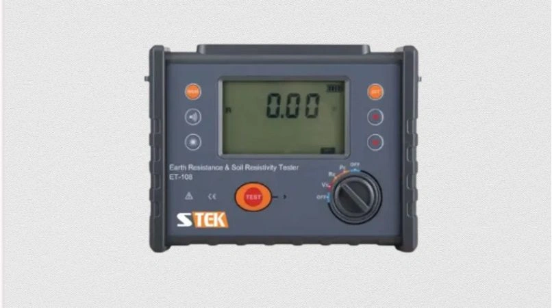 Earth Resistance and Soil Resistivity Tester – ET108